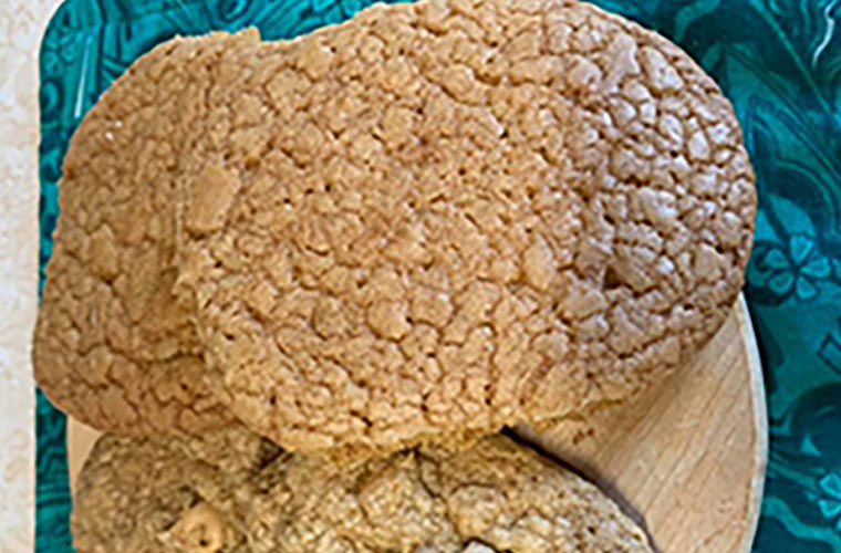 Photo of chewy maple cookies