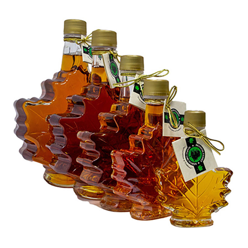 Organic Maple Leaf Bottles