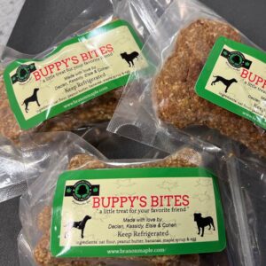 Photo of Buppy's Bites maple dog treats